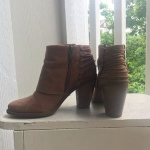 Brown booties